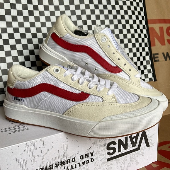 Vans Berle Sport Vtg White/Chili Pepper WMNS sneakers - Picture 6 of 16